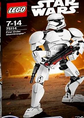 LEGO 75114 Constraction Star Wars First Order Stormtrooper Building Set - Multi-Coloured