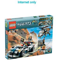 Lego Agents Mission 5 - Turbocar Chase