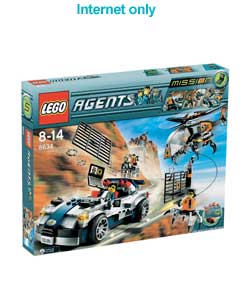 Lego Agents Mission 5 - Turbocar Chase