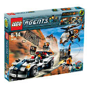 Lego Agents Mission 5 Turbocar Chase
