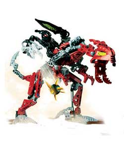 Lego Bionicle Fero and Skirmix