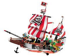 capt red beards pirate ship