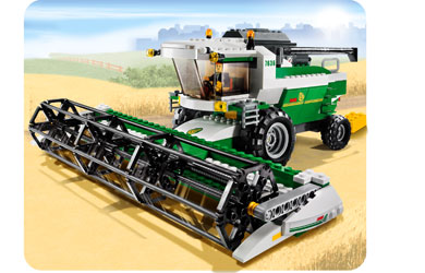 City - Combine Harvester 7636