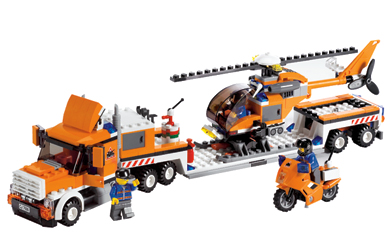 Lego City - Helicopter Transporter 7686