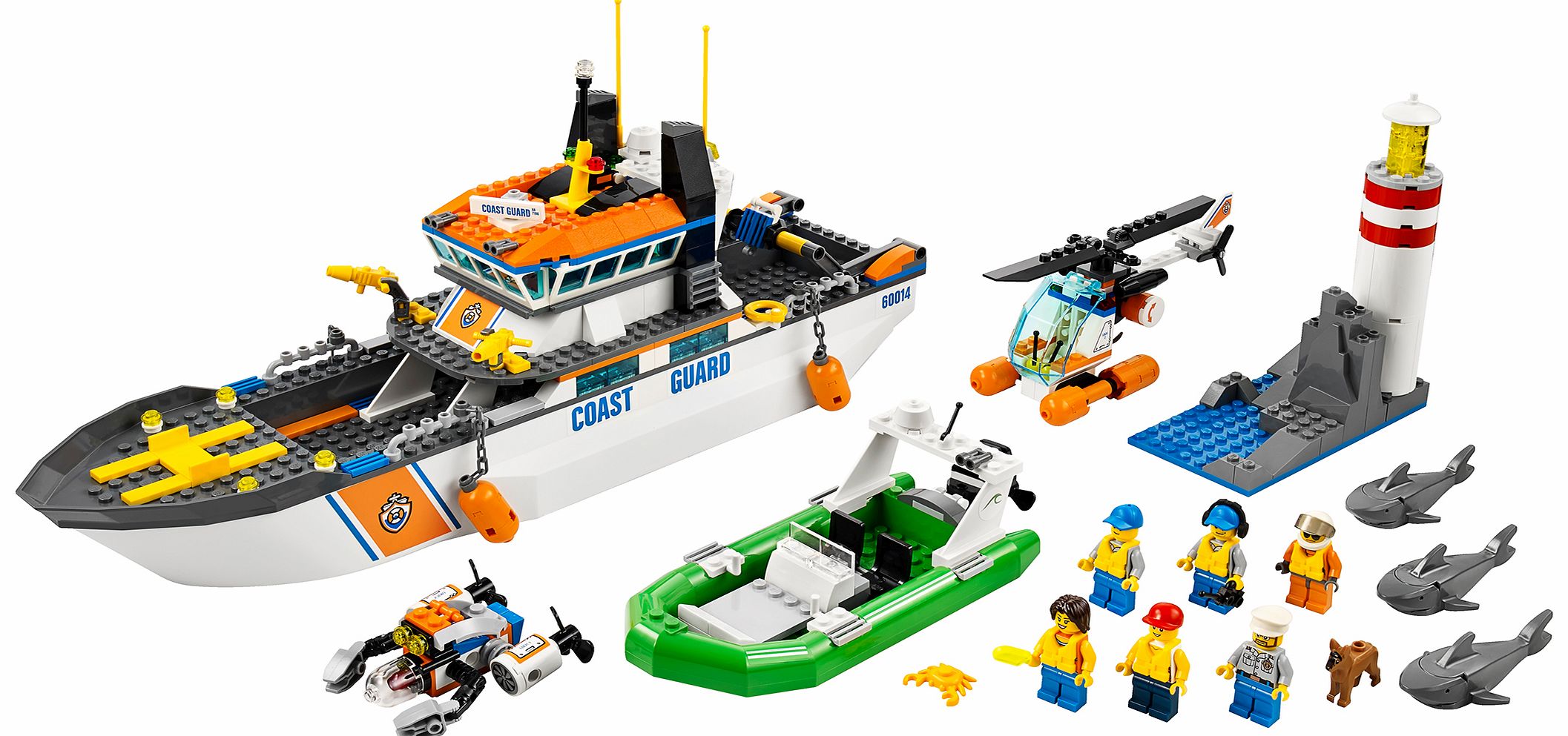 Lego City Coast Guard Patrol 60014