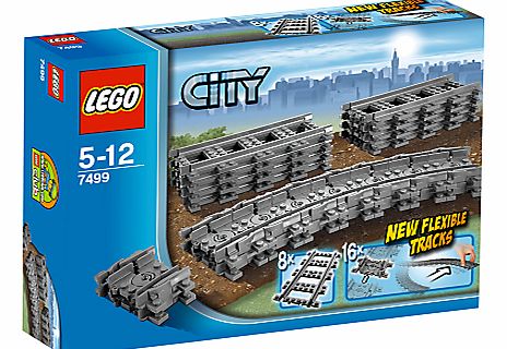 Lego City Flexible Train Tracks