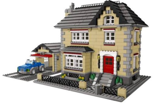 Creator 4954: Model Town House