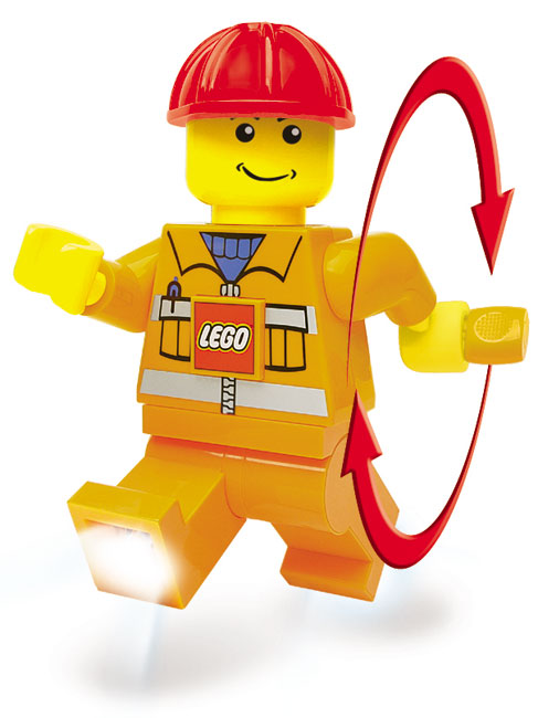 Lego Dynamo Torch - Construction Worker