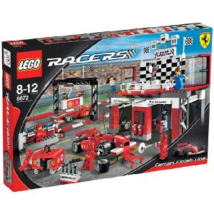LEGO Ferrari Finish Line