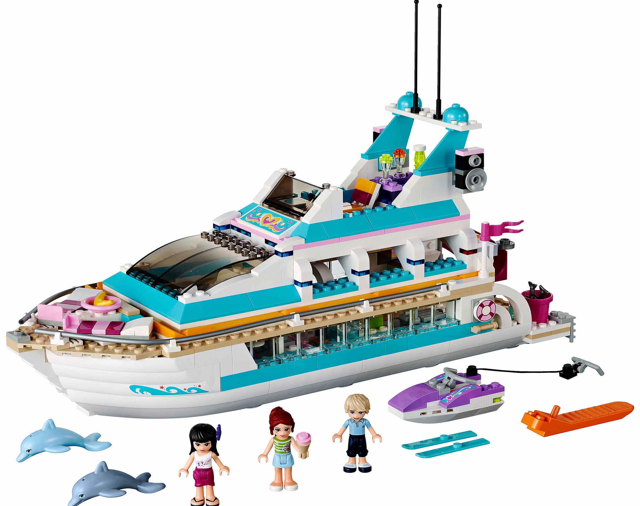 Lego Friends Dolphin Cruiser 41015
