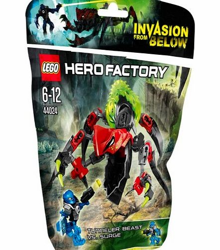 Lego Hero Factory - TUNNELER Beast vs. SURGE - 44024
