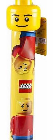 LEGO  Colouring Pencil Tube with Head Sharpener