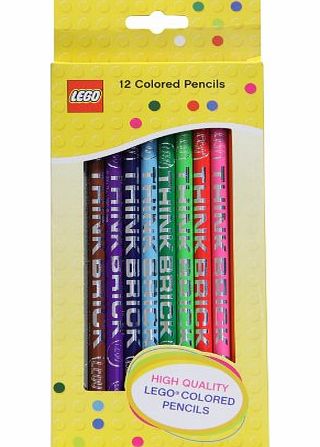 LEGO  Colouring Pencils (Pack of 12)