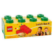 Lego Lunch Storage Box 8 Green