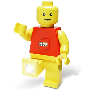 Lego Man LED Torch - Construction Worker