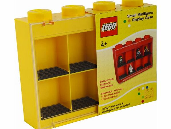 LEGO Mini Figure Display Case (Yellow)