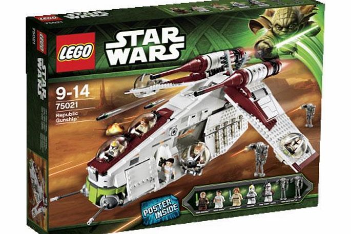 Lego Star Wars - Republic Gunship - 75021