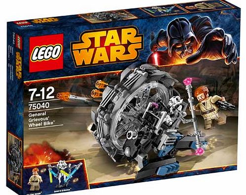 LEGO Star Wars General Greivous Wheel Bike - 75040