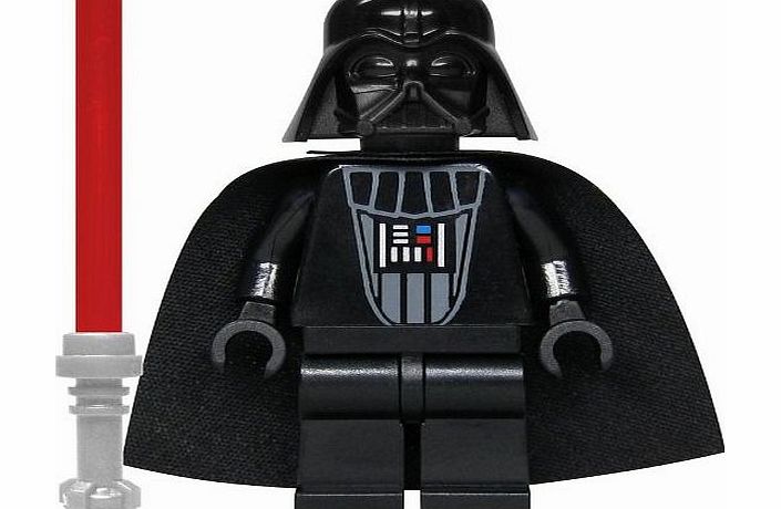 Star Wars Minifigure Darth Vader (Imperial Inspection) with Lighsaber