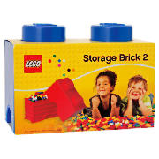 Lego Storage Brick 2 Blue