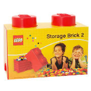Lego Storage Brick 2 Red