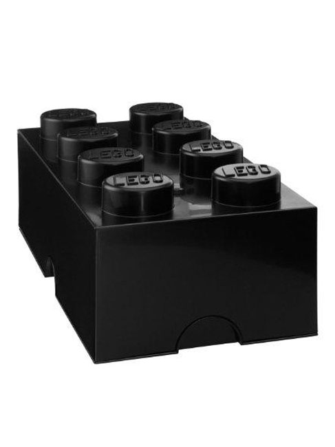 Lego Storage Brick Box 8 - Black