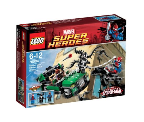 LEGO Super Heroes 76004: Spider-Man Spider-Cycle Chase