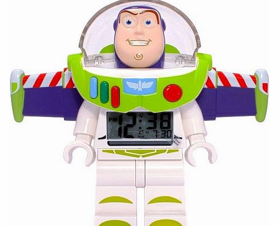 LEGO Toy Story Buzz Lightyear Minifigure Clock