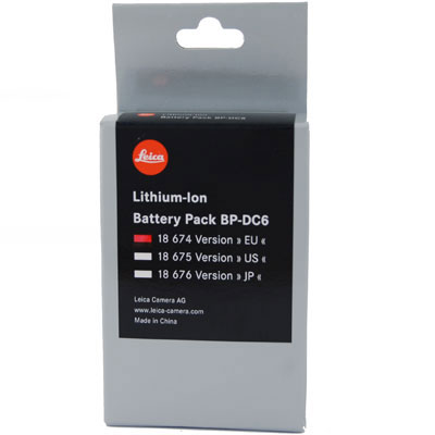 Lithium Ion Battery BP-DC6 for C-Lux2