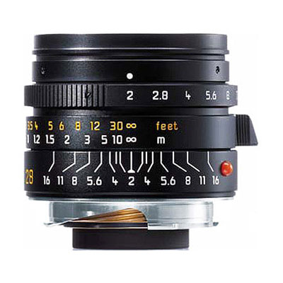 Summicron-M 35mm f/2 Aspheric Lens - Black