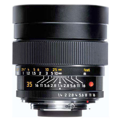 Summilux-M 35mm f/1.4 Aspheric Lens - Black