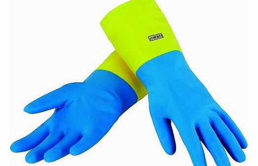 Leifheit 40032 Small Ultra Strong Household and Kitchen Gloves, Blue