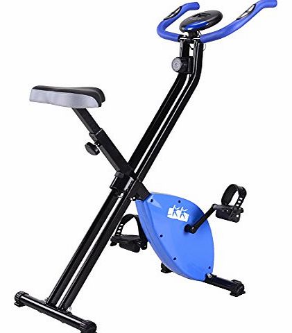 Leisure Pursuits Folding Magnetic Exercise Bike X-Bike Cardio Workout Fitness Weight Loss Machine