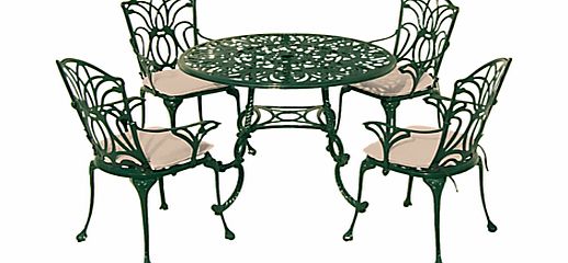 Leisuregrow Norfolk 4 Seater Outdoor Dining Set