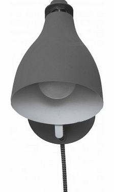 Leitmotiv Wallfoot wall lamp - grey `One size