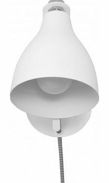Leitmotiv Wallfoot wall lamp - white `One size