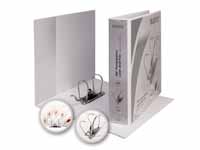 leitz 180 degree A4 white presentation lever