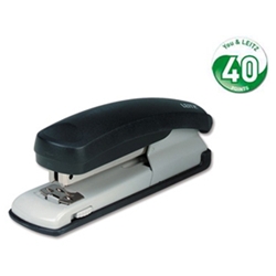 Leitz 5502 Half Strip Stapler Black