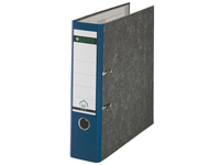 A4 blue recycled board lever arch file