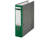 A4 green recycled board lever arch file
