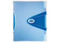 LEITZ Allura six part crystal blue divider book