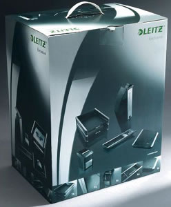 Leitz Essento Desk Set Anthracite Silver Ref