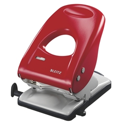 Leitz Extra Strong Hole Punch Red
