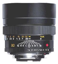 (Leica) 80mm f1.4 SUMMILUX-R (ROM)