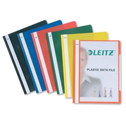 Standard Plastic Data Files Blue A4