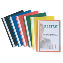 Leitz Standard Plastic Files Green