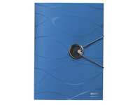 LEITZ Vivanto A4 three flap blue polypropylene
