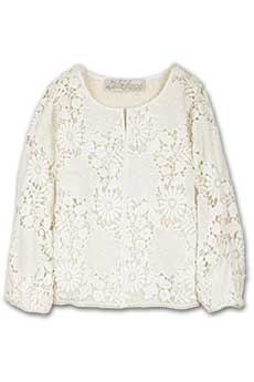 Lela Rose Guipure lace bolero