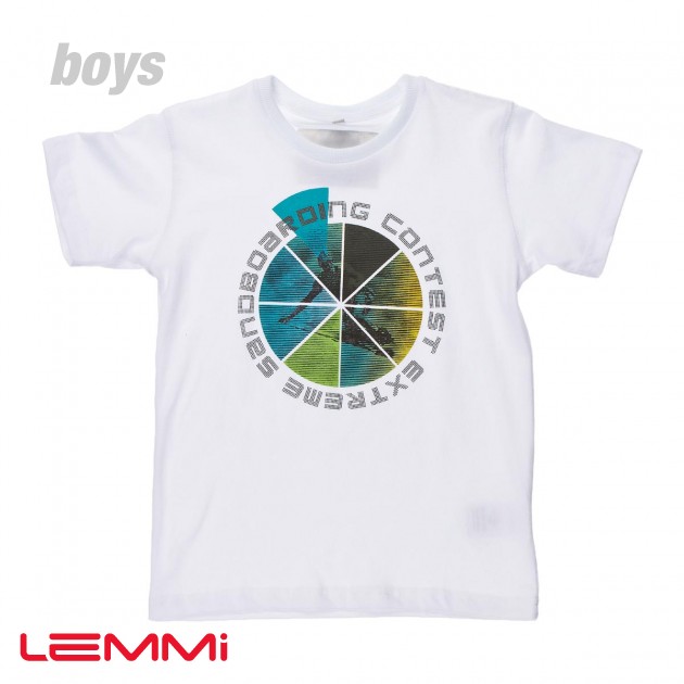 Lemmi Boys Lemmi Ryan T-Shirt - White