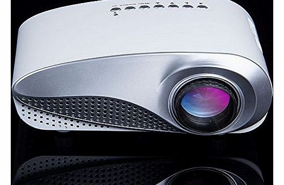 LED Mini Portable Projector Home Theater Multimedia For PC&Laptop with HDMI/SD/USB/VGA/AV